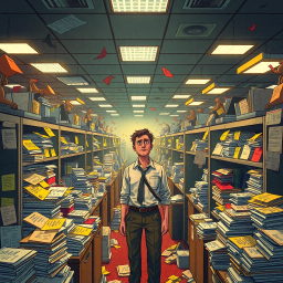 Bureaucratic Reverie - Text-based game