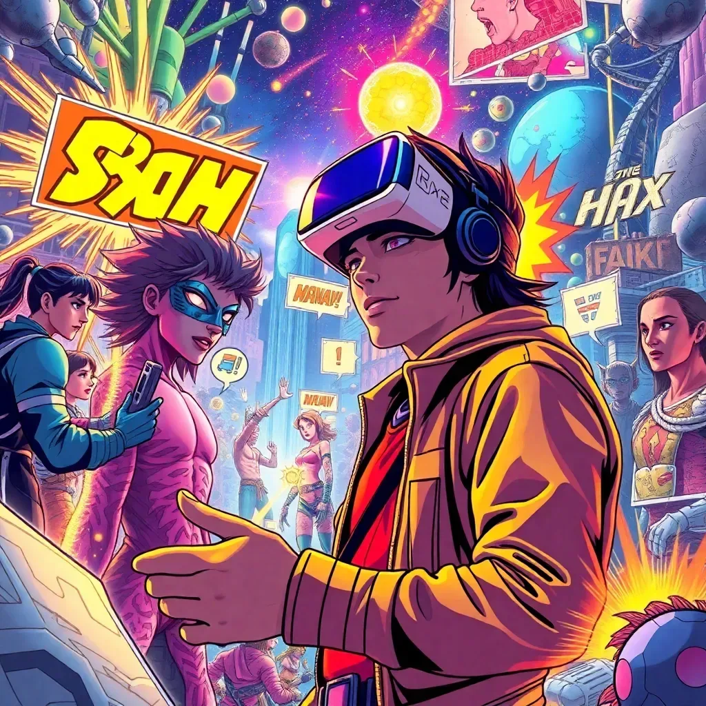 Comic Cosmos: Page Breaker