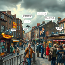 Britain in Shambles - Text-based game