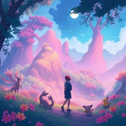 Poké Chronicles: Fable of the Forbidden - Text-based game