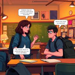 Classroom Confessions - Text-based game