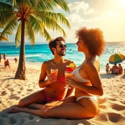 Caribbean Topless Adventure - Text-based game