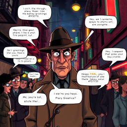 Whodunit: The Hello Hysteria - Text-based game