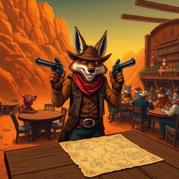 Fur Frontier: Tails of the West - Text-based game
