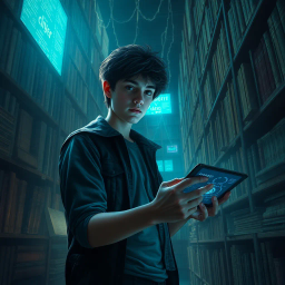 The Librarian's Descent - Text-based game