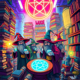 Wizards, Drugs, and Epistemic Chaos - Text-based game