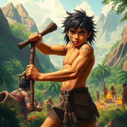 Mating Grounds: Clash of Cavemen - Text-based game