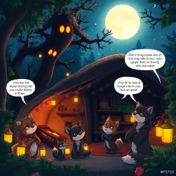 Furry Conundrum - Text-based game