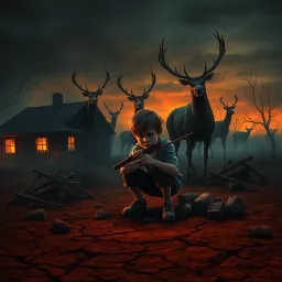 Zombie Deer Apocalypse: Sawyer's Stand - Text-based game