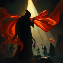 Silks & Shadows - Text-based game