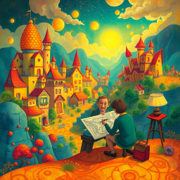 Cartographers of Rhombus - Text-based game