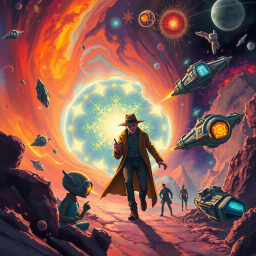 Sift Through Stars - Text-based game