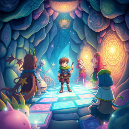 Celestial Dungeon Diver - Text-based game