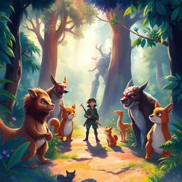 Wild Echoes: The Hunt for Harmony - Text-based game