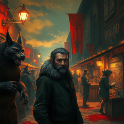 Fur and Blood - Text-based game