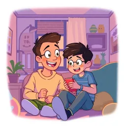 Pandemic Pals: A Father-Son Journey - Text-based game