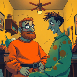 Father-Son Quarantine Quest - Text-based game