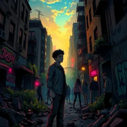 Last Love in the Apocalypse - Text-based game