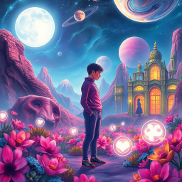 Galactic Heartstrings - Text-based game