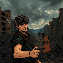 Survival's Edge: Lucas's Reckoning - Text-based game