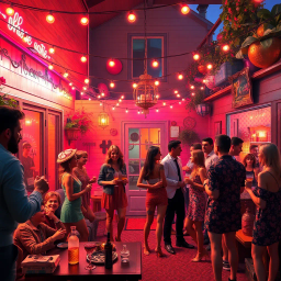 Party Paradox - Text-based game