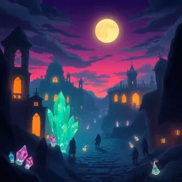 Starlit Shadows - Text-based game