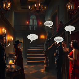 Whodunnit at Midnight - Text-based game