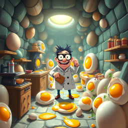 Eggsential Security - Text-based game