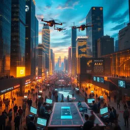 The AI Revolution - Text-based game