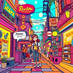 Analog Nomads: The Quest for the Lost Cassettes - Text-based game