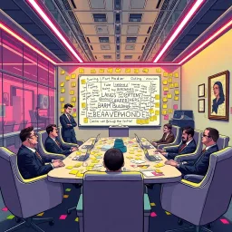 Corporate Clutch: The Pyramid Scheme - Text-based game