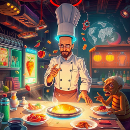 Quantum Chef: Dimensional Delicacies - Text-based game