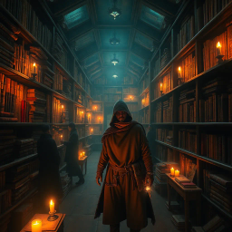 Chronothief: The Library of Lost Ages - Text-based game