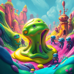 Slime Satiation - Text-based game