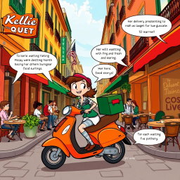 Kellie's Culinary Quest - Text-based game