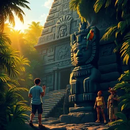 Temple Run: The Chronicles of Nathan - Text-based game