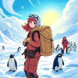 Chill Quest: The Antarctic Antics - Text-based game