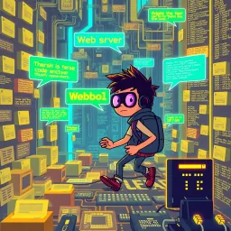 CodeConundrum: The Server Saga - Text-based game