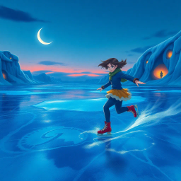 Frost & Fury: Charli's Skate Odyssey - Text-based game