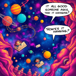 Hello, Hows It Hanging? - Text-based game