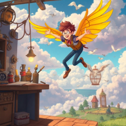 Winged Whimsy - Text-based game