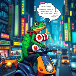 City Wheels: Charli's Ride - Text-based game