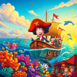 The Misadventures of Captain Kathleen - Text-based game