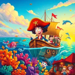The Misadventures of Captain Kathleen - Text-based game