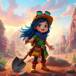 Charli's Chaotic Treasure Hunt - Text-based game