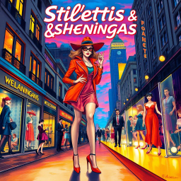 Stilettos & Shenanigans - Text-based game