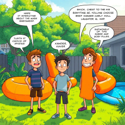 Babysitters Gone Wild - Text-based game