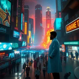 Cyber Symphony: The Rise of the Machines - Text-based game