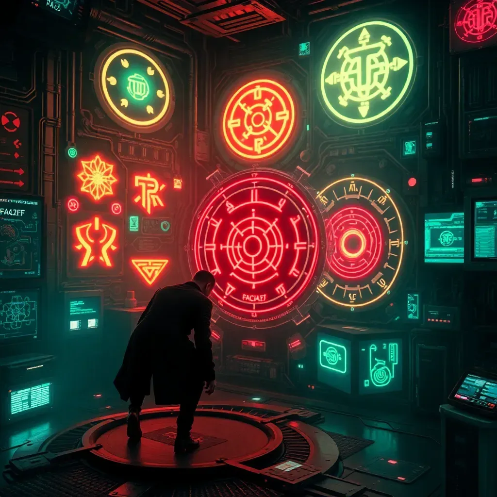 Spinning Glyphs