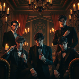 Idol Obsession: Captive Hearts - Text-based game